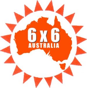 6x6 Australia logo